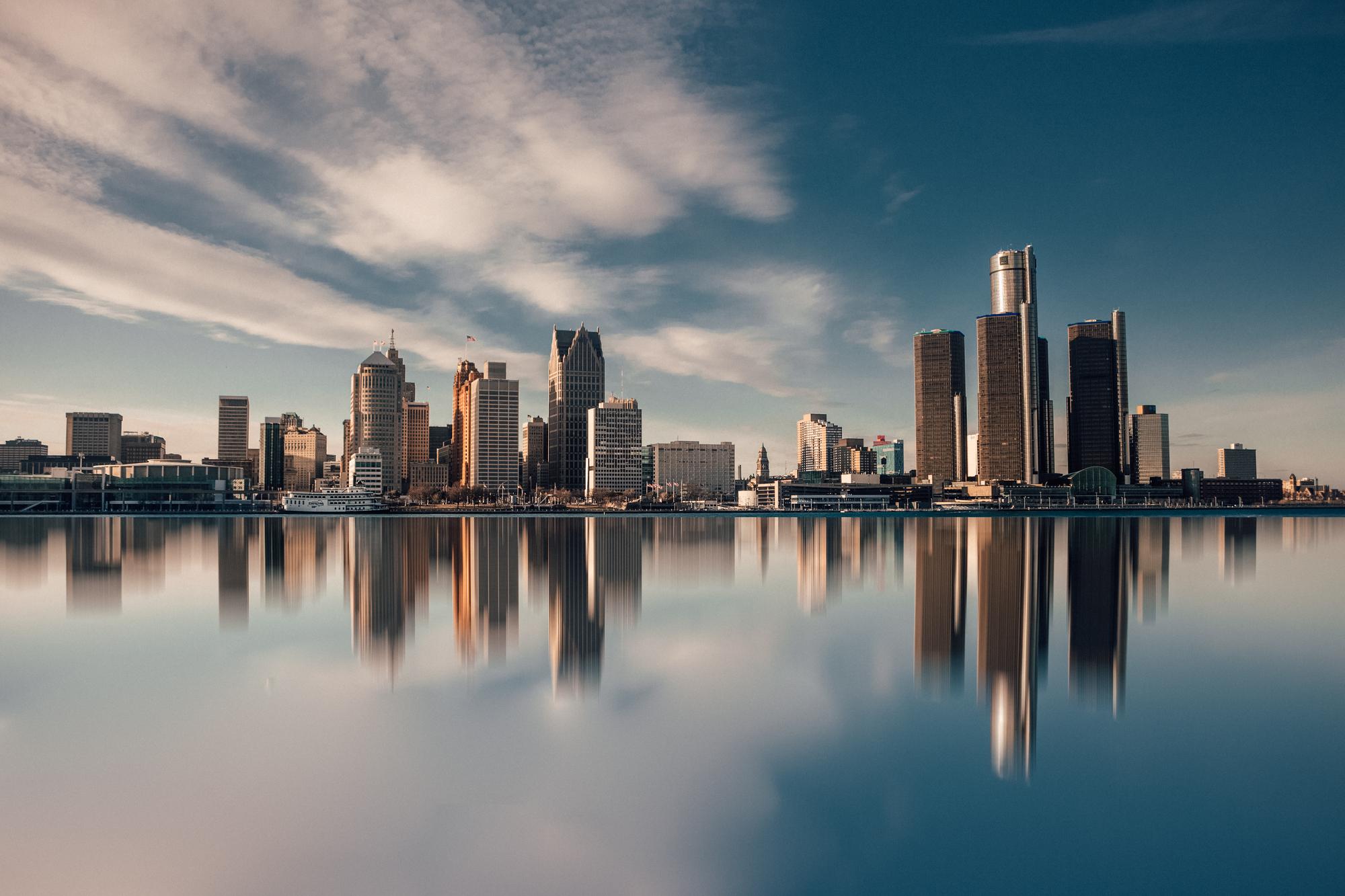 Detroit, Michigan skyline